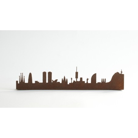 Imán Skyline Barcelona Óxido