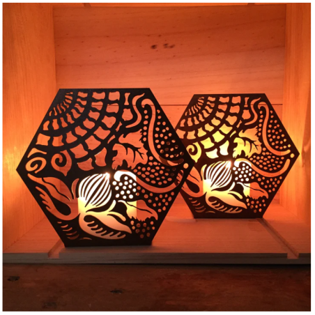 Iron Hexagonal Gaudí