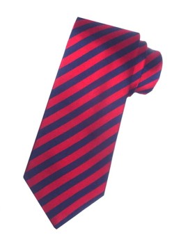 Corbata de seda Barcelona Blau Grana