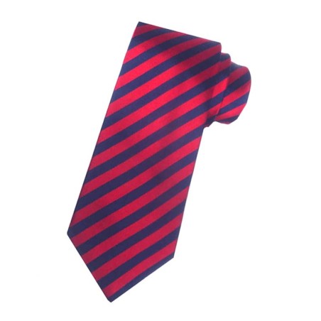 Corbata de seda Barcelona Blau Grana