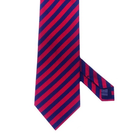 Corbata de seda Barcelona Blau Grana