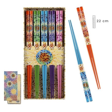 Set de 5 baguettes Gaudí Multicolor