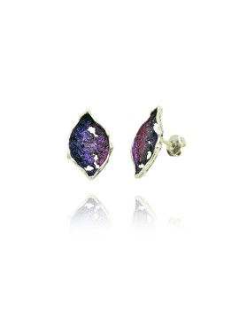 Boucles d'oreilles en feuille