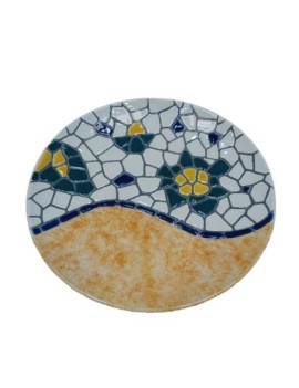 Ceramic plate Trencadis
