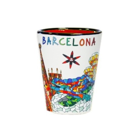 Gaudi Ceramic Shot Glass