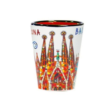 Gaudi Ceramic Shot Glass