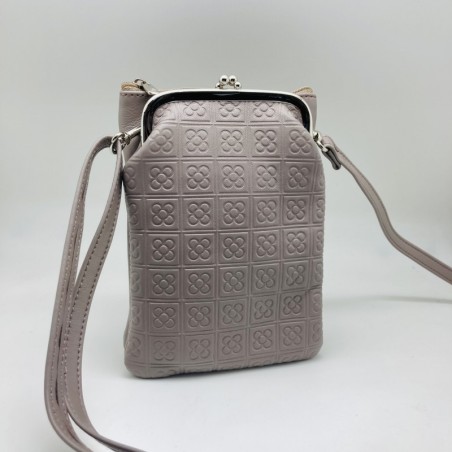Leather Bag Barcelona Panot Flor