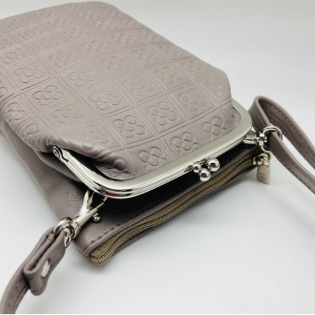 Leather Bag Barcelona Panot Flor