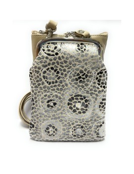 Sac en cuir Gaudí Argent