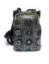 Leather Bag Gaudi Silver