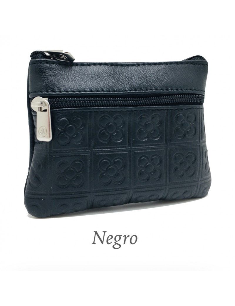 Monedero de piel Barcelona Panot