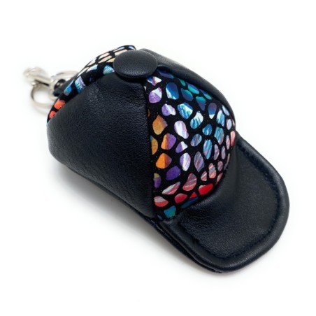 Moneder-clauer de pell Gaudí Barcelona Mini Gorra
