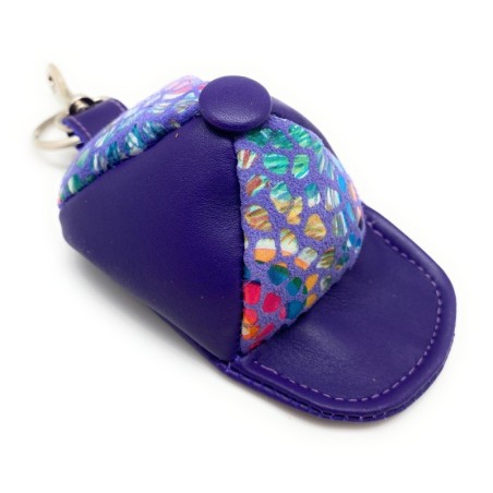 Moneder-clauer de pell Gaudí Barcelona Mini Gorra