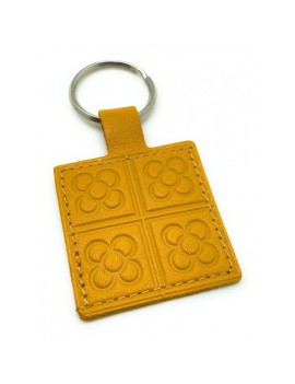 Leather Keyring Barcelona Panot