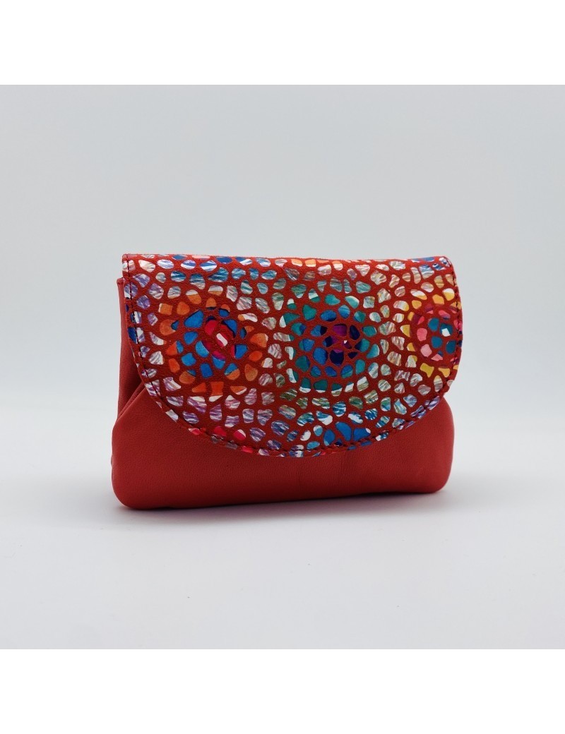 Leather Purse Gaudi Barcelona-Big