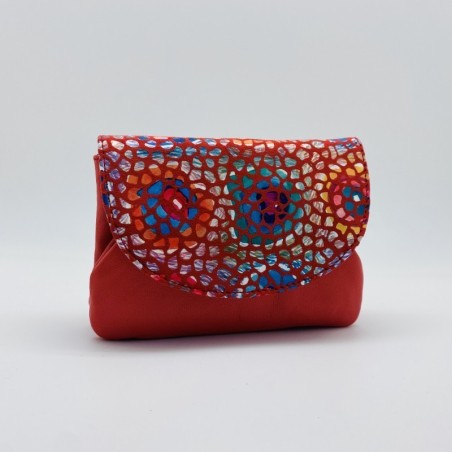 Leather Purse Gaudi Barcelona-Big