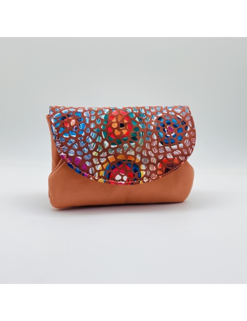 Leather Purse Gaudi Barcelona-Big