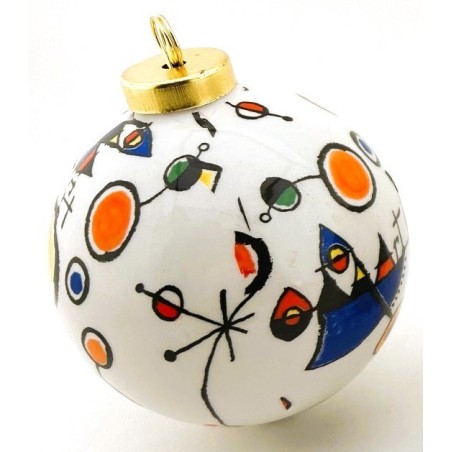 Bola de Nadal Inspiració Miró