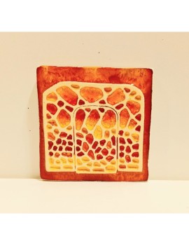 Ceramic Magnet La Pedrera Door