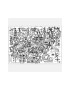Carte Barcelone A colorier