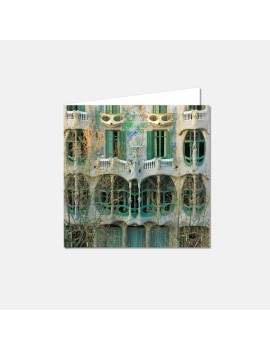 Carte postale façade Casa Batlló