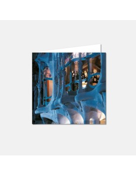 Carte Postale balcon Casa Batlló