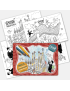 Pack 8 Colouring Gaudí Postcards