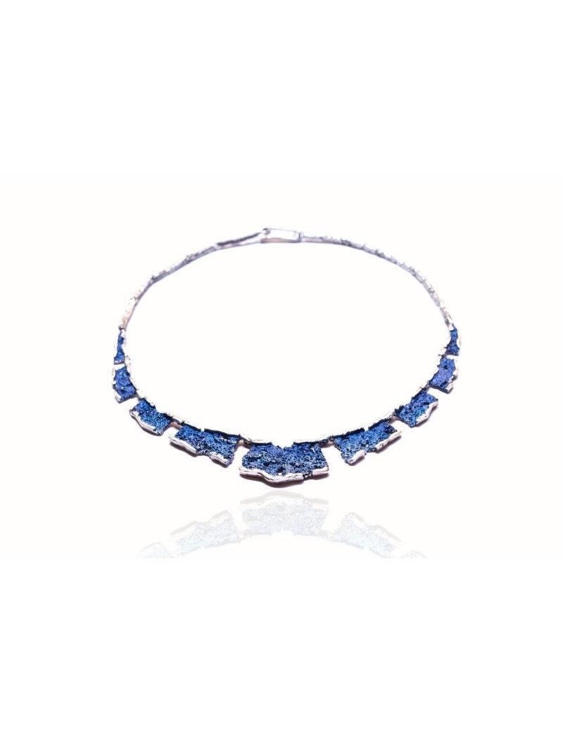 Big Modernist Enamel Pendant
