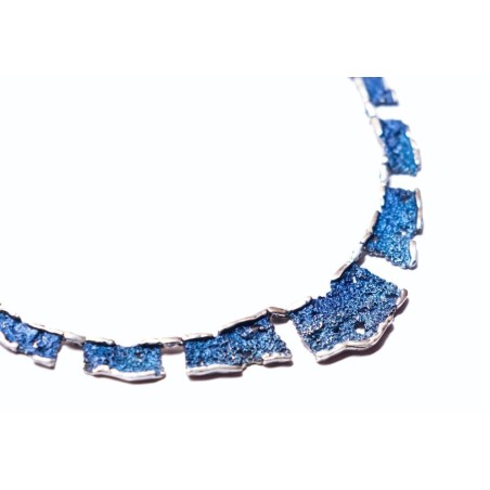 Big Modernist Enamel Pendant