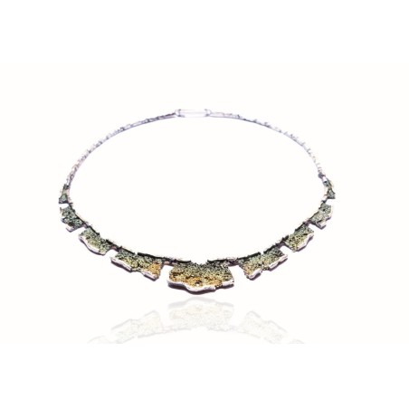 Pendentif émail moderniste grand