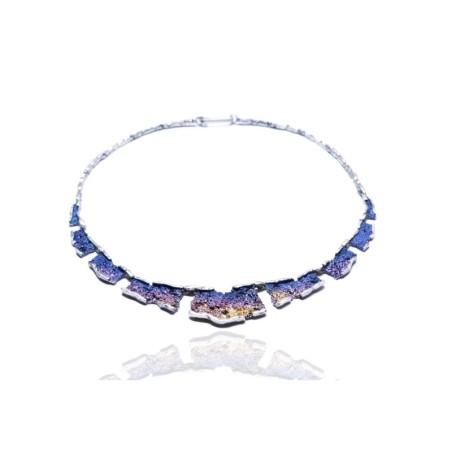 Big Modernist Enamel Pendant