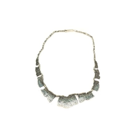 Big Modernist Enamel Pendant