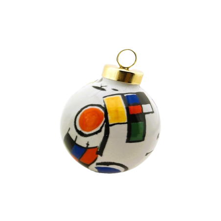Bola de Nadal Inspiració Miró