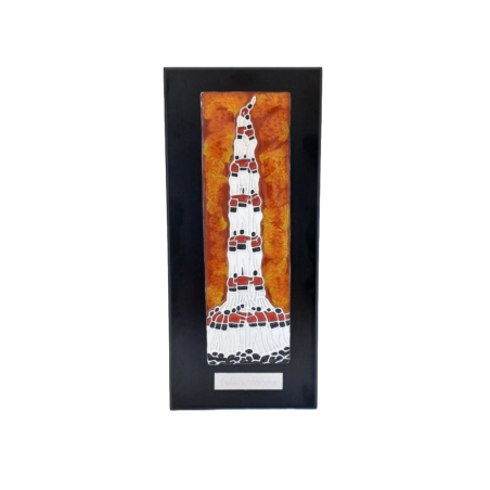 Cuadro bajorrelieve Castellers