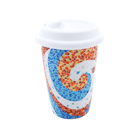 Mug tèrmic ceràmica Espiral Gaudí