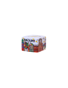 Ceramic Candleholder Gaudi Barcelona