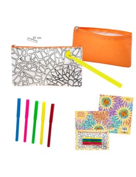 Gaudí Multicolor Coloring Pencil Case