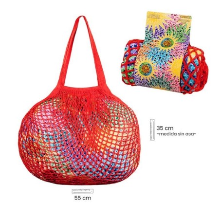 Bolsa de rejilla Gaudí Multicolor
