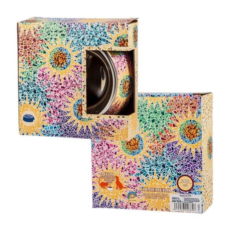 Comedero mascotas Gaudí Multicolor