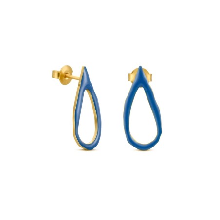 Golden Earrings Miró Jewelry Drop