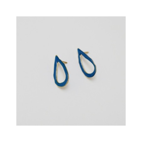 Golden Earrings Miró Jewelry Drop