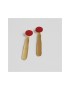 Long Golden Earrings Miró Jewelry