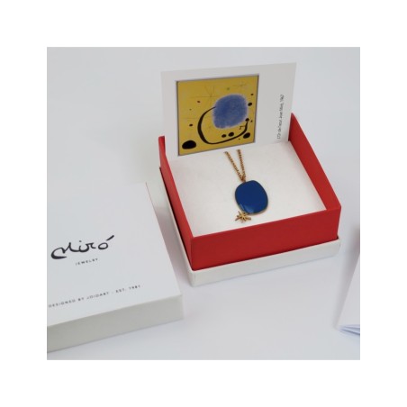 Collier Dorée Miró Jewelry Bleu