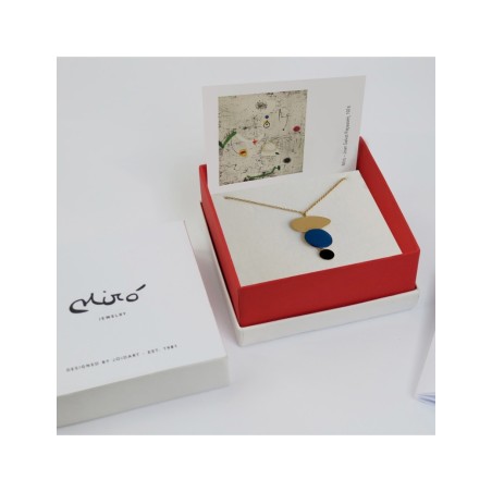 Collar Dorado Miró Jewelry Triple