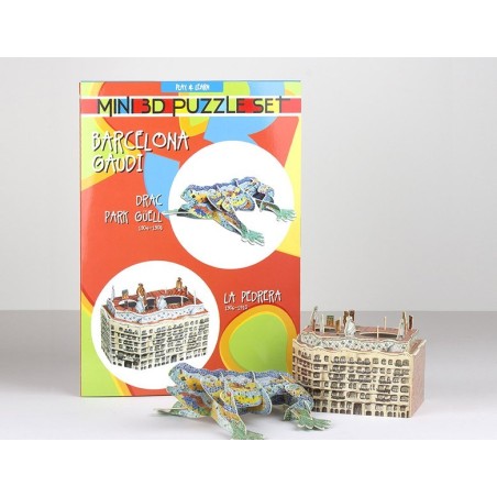 La Pedrera + Drac Mini Puzzle 3D