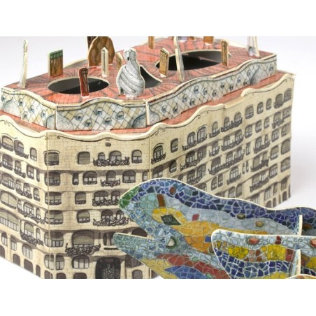 La Pedrera + Drac Mini Puzzle 3D