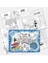 Pack 8 Colouring Casa Batllo Postcards