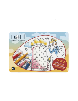 Pack 8 Postals Dalí per pintar