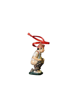 Christmas Caganer Ornamental