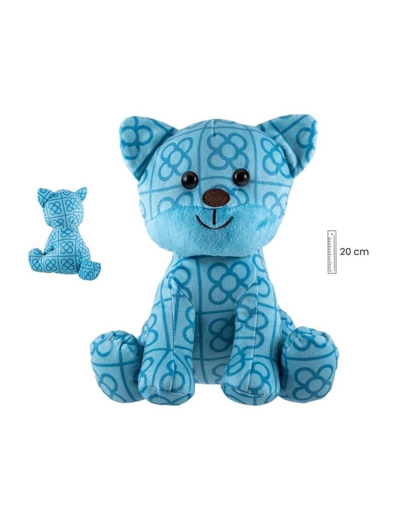 Peluche Chat Barcelona Panot Flor
